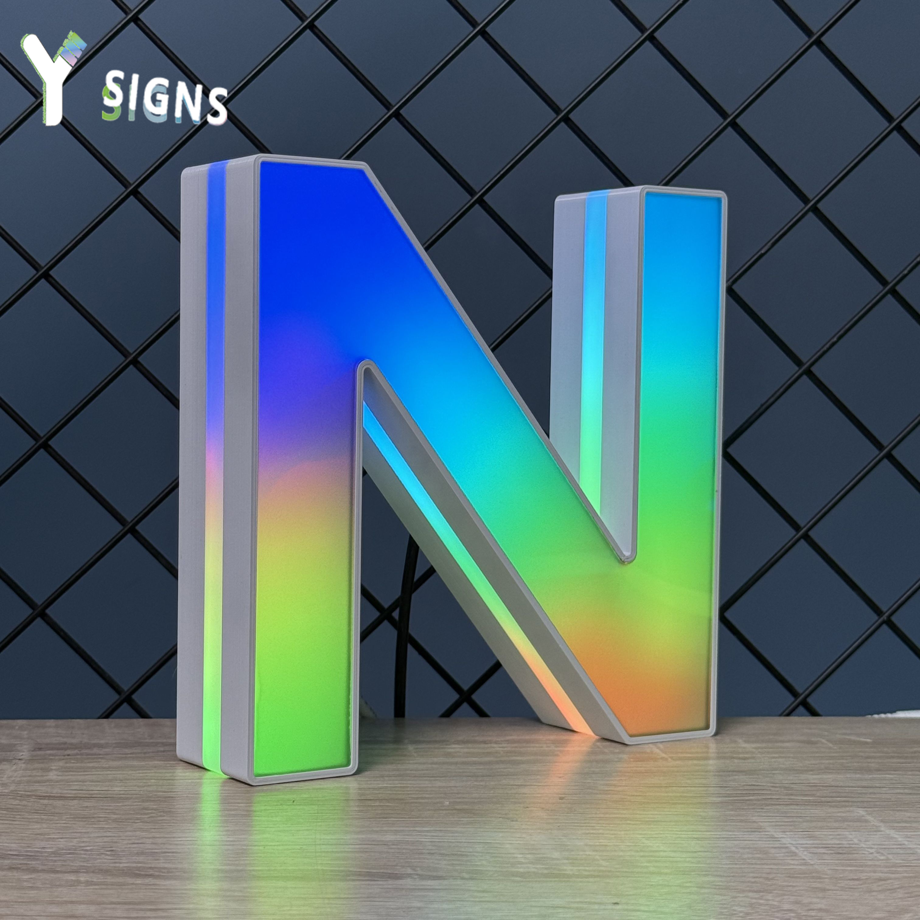 Signage workshop production area
